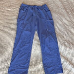 Dickies Women’s Tall Ceil Blue Cargo Drawstring Scrub Pant